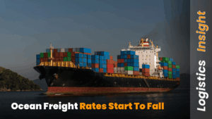Ocean Freight Rates Start to Fall