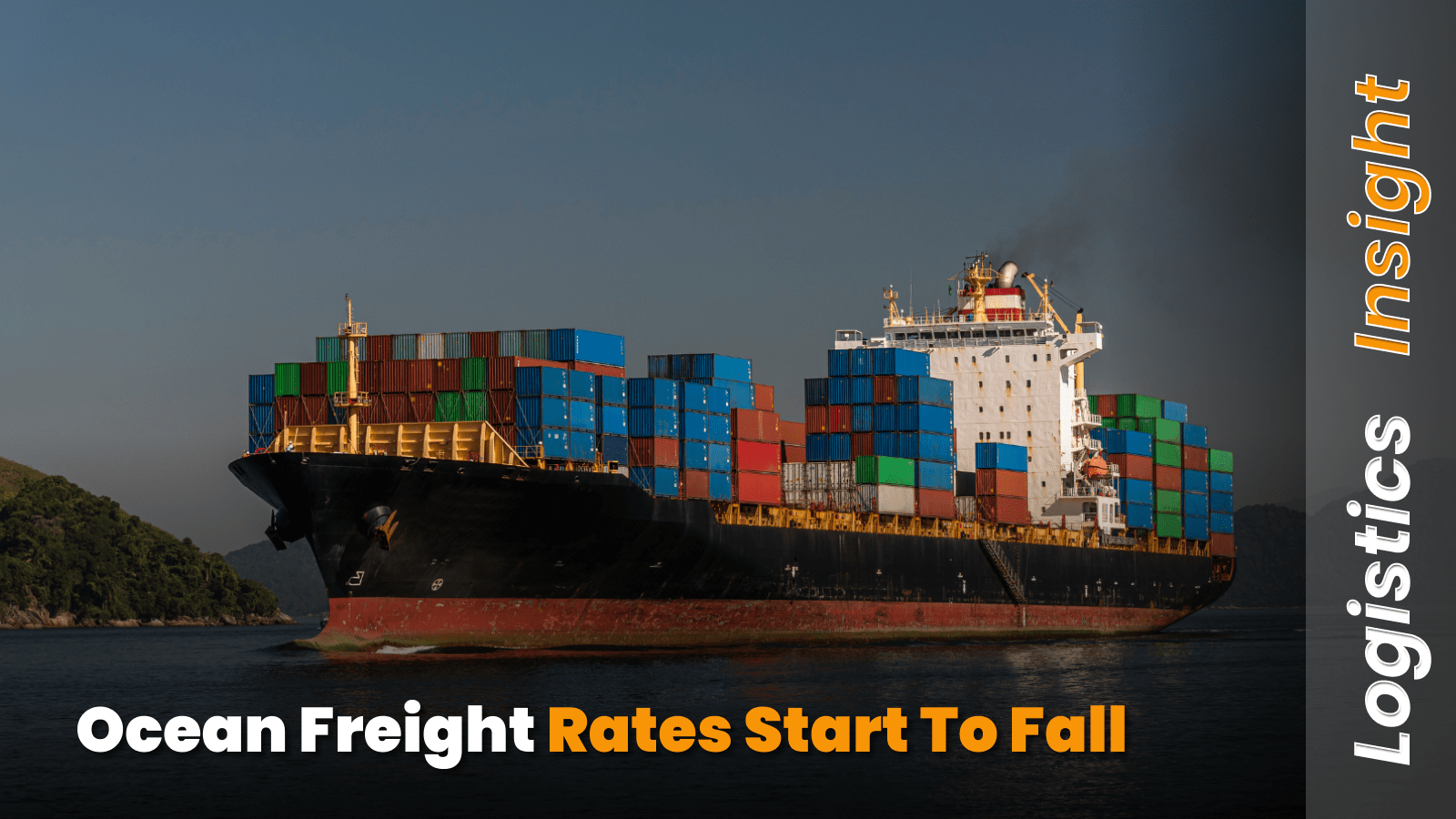 Ocean Freight Rates Start to Fall
