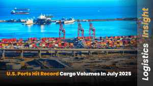 U.S. Ports Hit Record Cargo Volumes in July 2025
