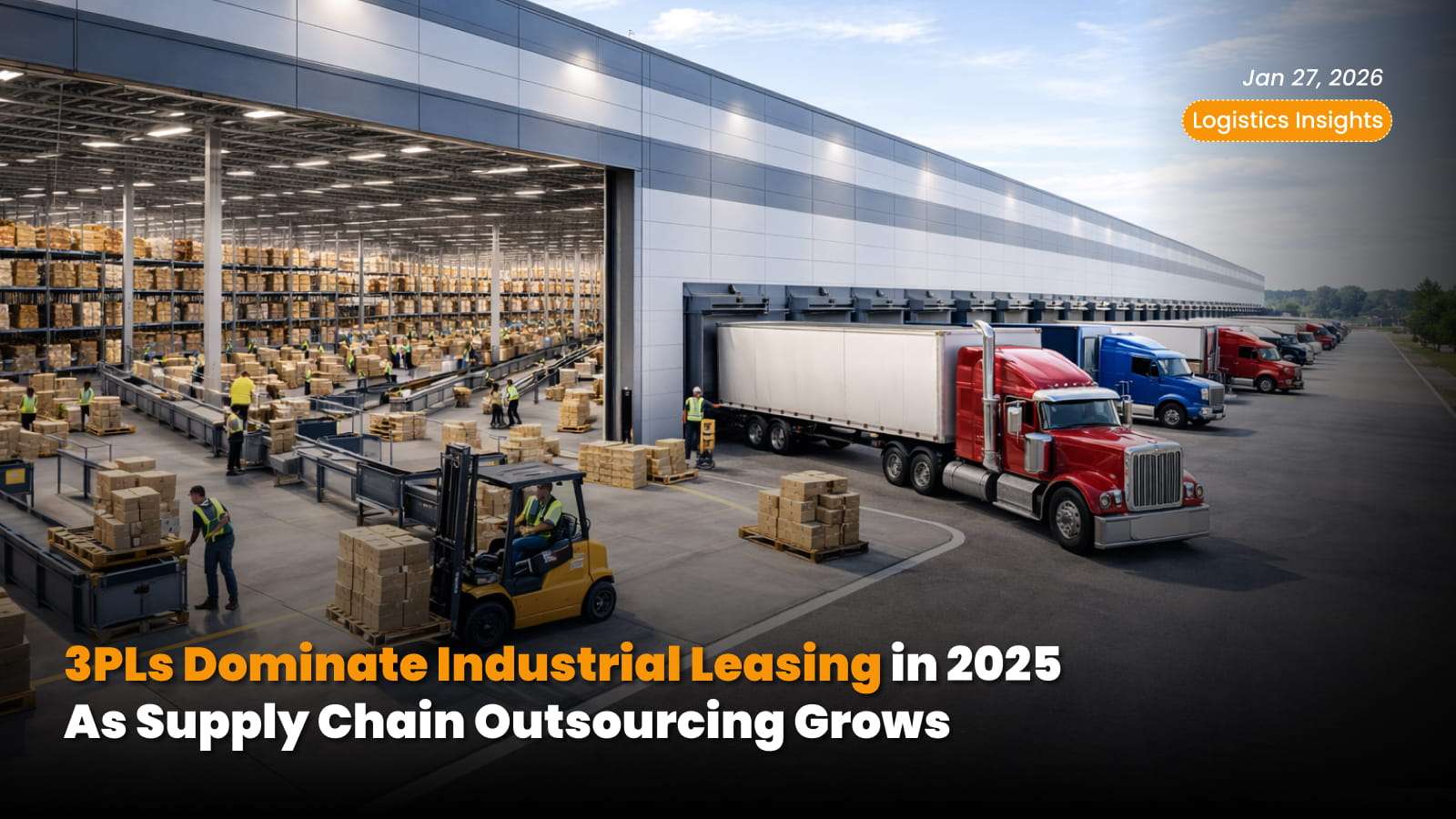 3PLs Dominate Industrial Leasing in 2025 as Supply Chain Outsourcing Grows