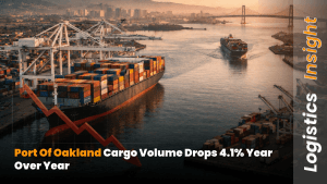 Port of Oakland Cargo Volume Drops 4.1% Year Over Year