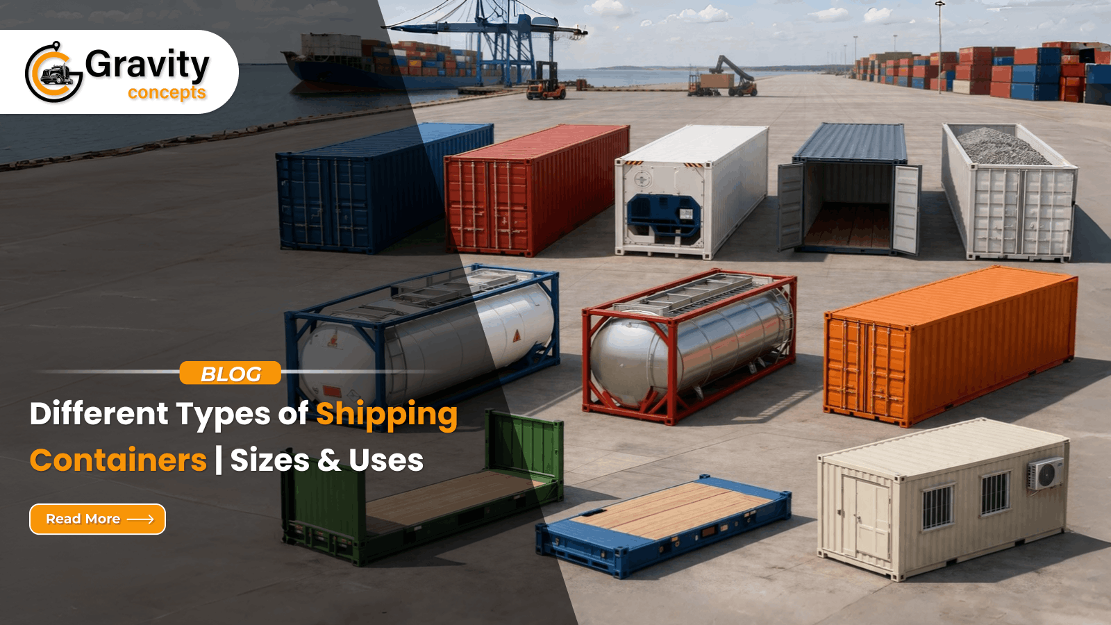 Types of Shipping Containers Explained