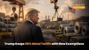 Trump Keeps 50% Metal Tariffs